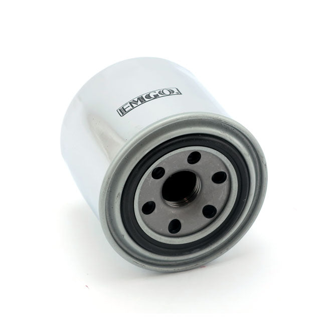 Emgo spin on oil filter chrome OIL FILTERS Emgo