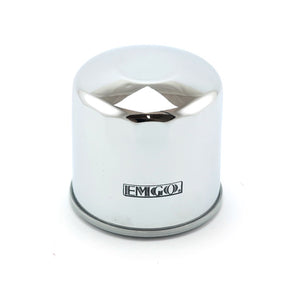 Emgo spin on oil filter chrome OIL FILTERS Emgo