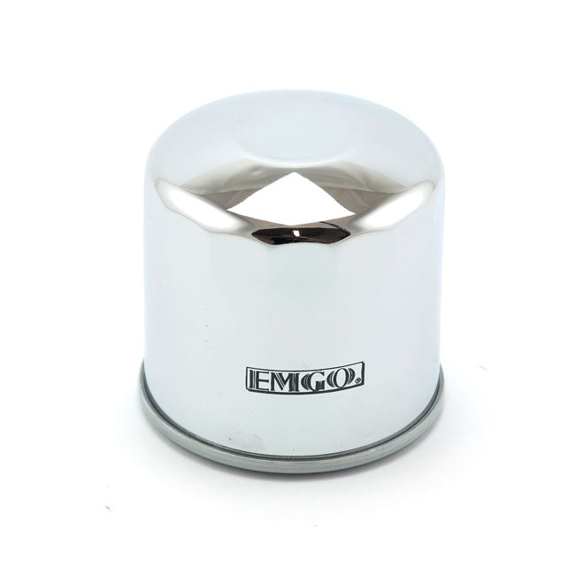 Emgo spin on oil filter chrome OIL FILTERS Emgo