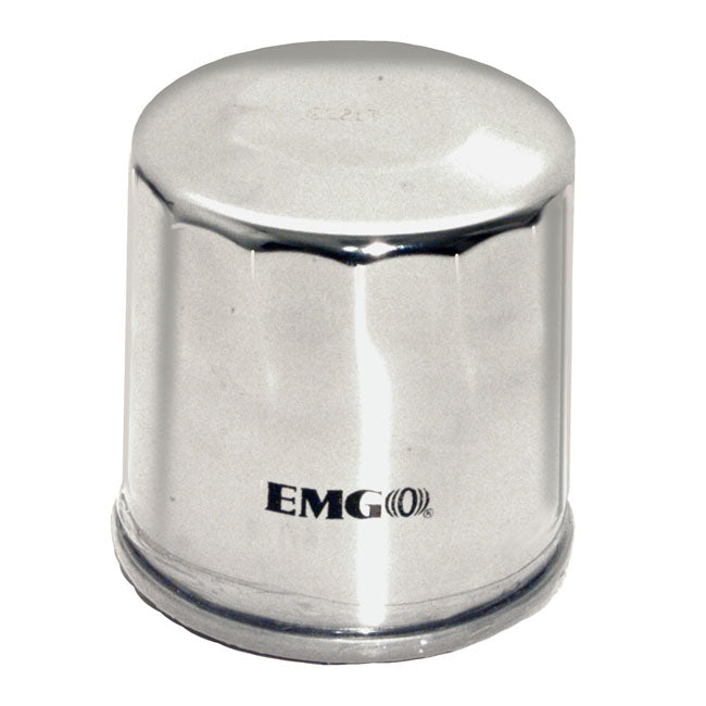 Emgo spin on oil filter chrome OIL FILTERS Emgo