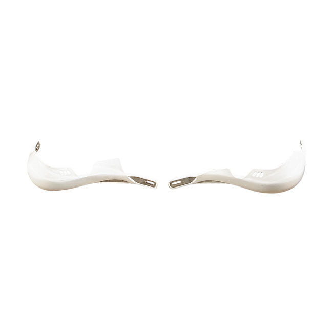 Emgo, 7/8 hand guards. White Hand deflectors Emgo