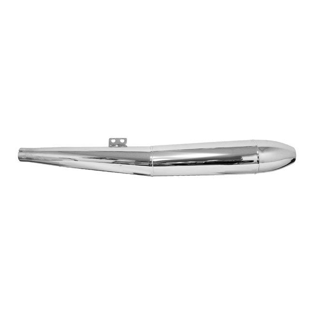 Emgo BMW muffler chrome left side EXHAUST SLIP-ONS AND MUFFLERS Emgo