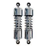 Shock absorbers 11", without cover. Chrome SHOCK ABSORBERS Emgo
