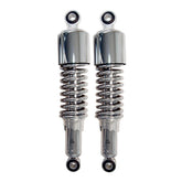 Emgo Shorty shock absorbers 11.4"/289mm chrome SHOCK ABSORBERS Emgo