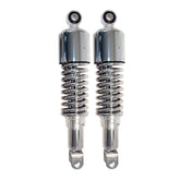 Emgo Shorty shock absorbers 11.4"/289mm chrome SHOCK ABSORBERS Emgo