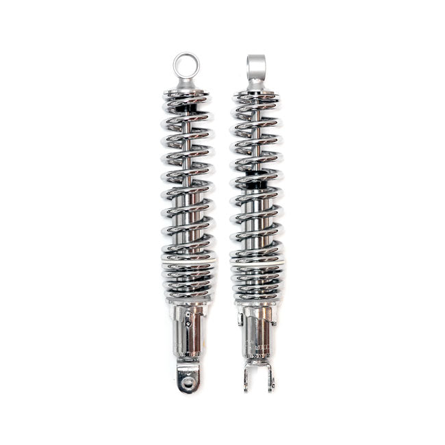 Emgo shock absorbers chrome no shrouds SHOCK ABSORBERS Emgo