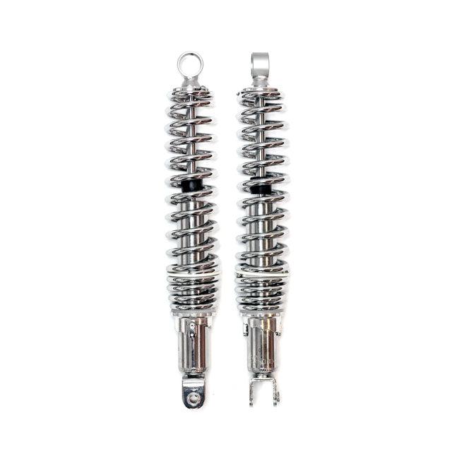 Emgo shock absorbers chrome no shrouds SHOCK ABSORBERS Emgo