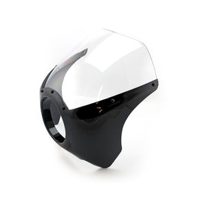 Cafe Racer Style Mini Fairing. Black Fairings Mcs