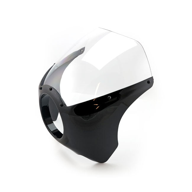 Cafe Racer Style Mini Fairing. Black Fairings Mcs