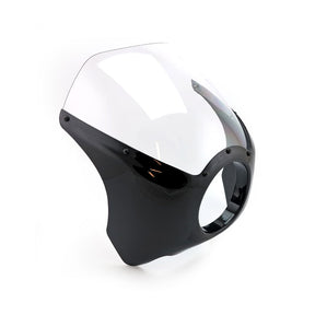Cafe Racer Style Mini Fairing. Black Fairings Mcs