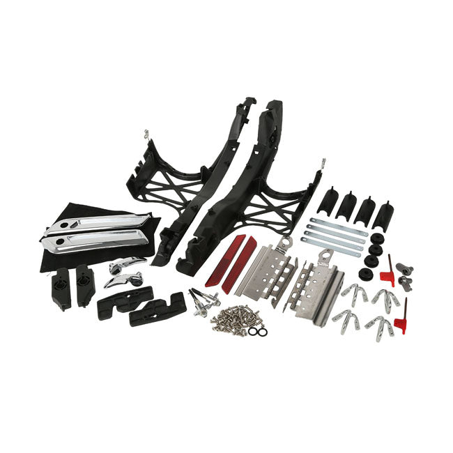 Saddlebag Lid Latch Lock Hardware Kit Saddlebags Mounts Mcs