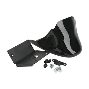Sportster Chin Spoiler. Black Painted Finish Mcs