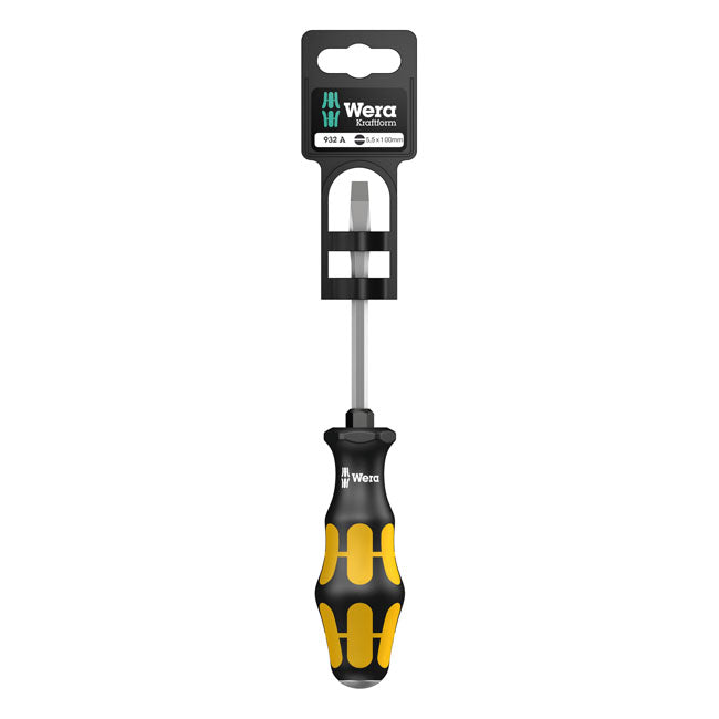 Wera screwdriver for slotted screws Series 900 Screwdrivers Wera