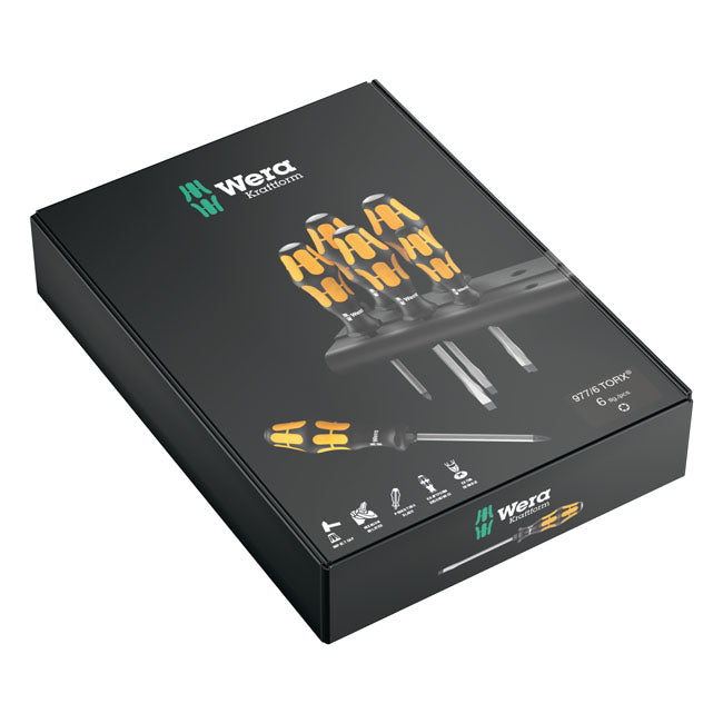 Wera screwdriver set Kraftform chisel Series 900 Screwdrivers Wera