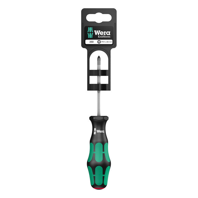 Wera screwdriver for Phillips screws PH1 Series 300 Screwdrivers Wera