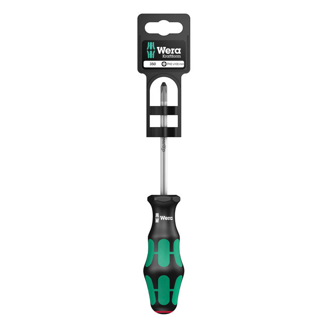 Wera screwdriver for Phillips screws PH2 Series 300 Screwdrivers Wera