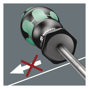Wera screwdriver for Phillips screws PH2 Series 300 Screwdrivers Wera