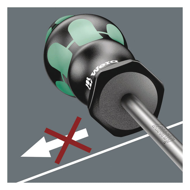 Wera screwdriver for Phillips screws PH2 Series 300 Screwdrivers Wera