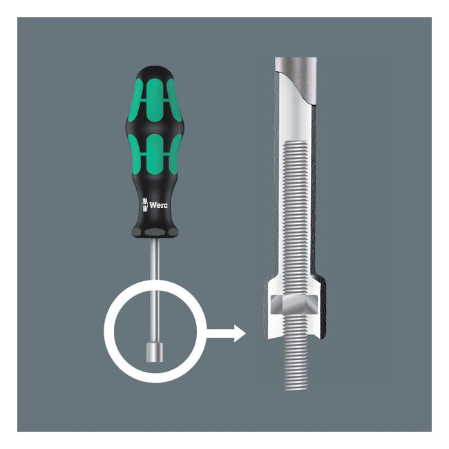 Wera nutdriver for Hex bolts and nuts Series 300 Screwdrivers Wera