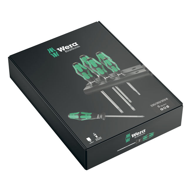 Wera screwdriver set 6 pcs. Kraftform 300 plus Screwdrivers Wera