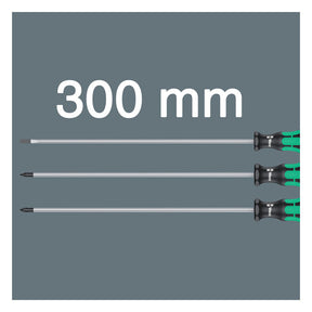 Wera screwdriver set 3 pcs. Kraftform 300 plus extra long Screwdrivers Wera