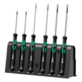 Wera micro screwdriver set 6 pcs for electronic applications Screwdrivers Wera