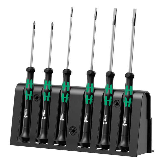Wera micro screwdriver set 6 pcs for electronic applications Screwdrivers Wera