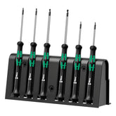 Wera micro screwdriver set 6 pcs for electronic applications Screwdrivers Wera