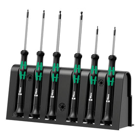 Wera micro screwdriver set 6 pcs for electronic applications Screwdrivers Wera