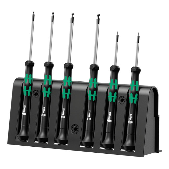 Wera micro screwdriver set 6 pcs for electronic applications Screwdrivers Wera