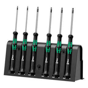 Wera micro screwdriver set 6 pcs for electronic applications Screwdrivers Wera