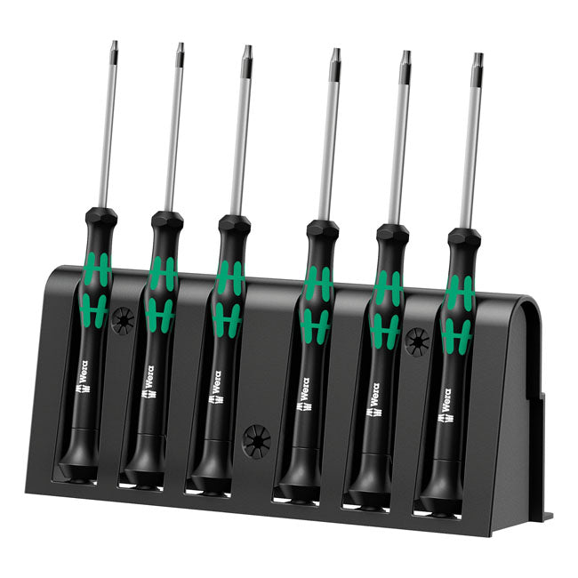 Wera micro screwdriver set 6 pcs for electronic applications Screwdrivers Wera