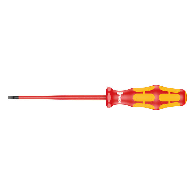 Wera screwdriver VDE Insulated for Slotted screws Screwdrivers Wera