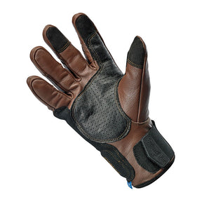 Biltwell Belden gloves chocolate/black GLOVES Biltwell