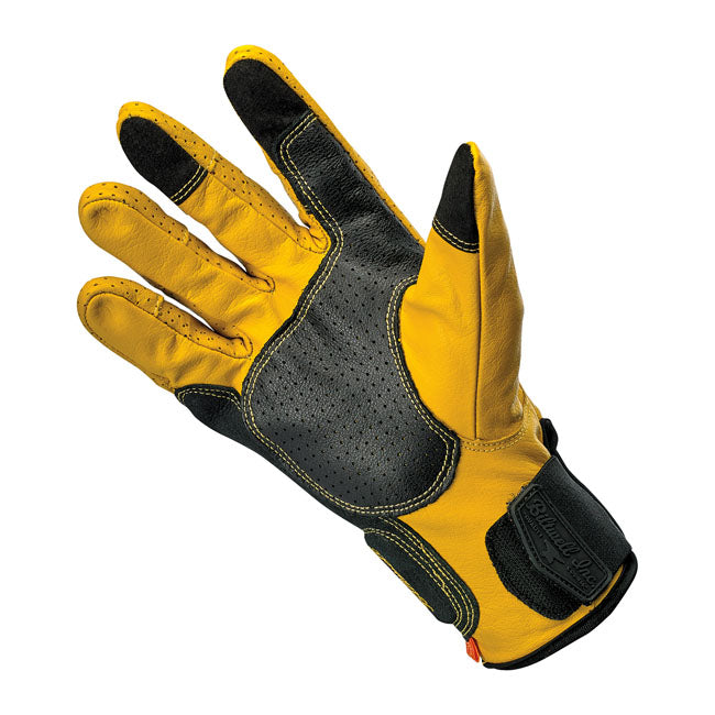 Biltwell Borrego gloves gold/black GLOVES Biltwell