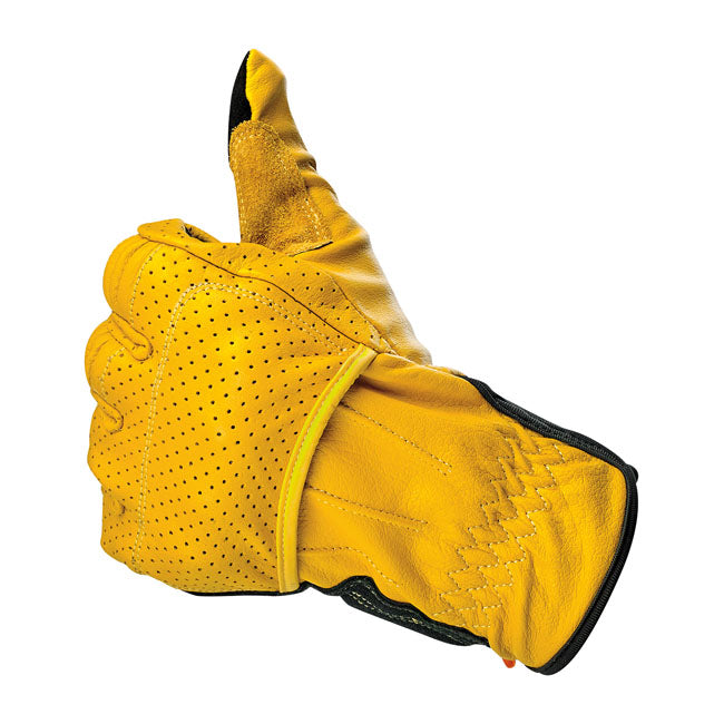 Biltwell Borrego gloves gold/black GLOVES Biltwell
