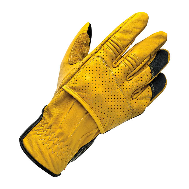 Biltwell Borrego gloves gold/black GLOVES Biltwell
