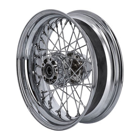 5.00 X 16 Rear Wheel 40 Spokes Chrome Rear Wheels 16 Inch Mcs