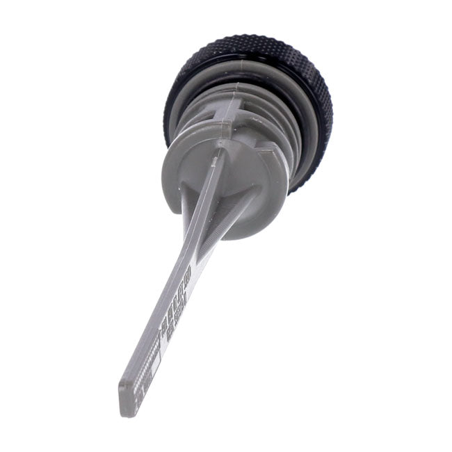 Oil Tank Fill Plug / Dipstick Assembly Motor Oil. Black Oil Tanks Dipsticks Mcs