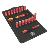 Wera Zyklop VDE 3/8" drive ratchet set 17 pcs. Metric TOOLS SOCKET SET Wera