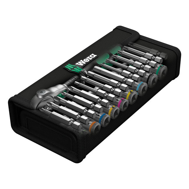 Wera Zyklop ratchet kit 28 pcs. 1/4" drive Metric sizes TOOLS SOCKET SET Wera