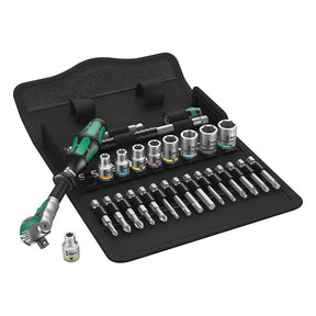 Wera Zyklop ratchet kit 28 pcs. 1/4" drive Metric sizes TOOLS SOCKET SET Wera