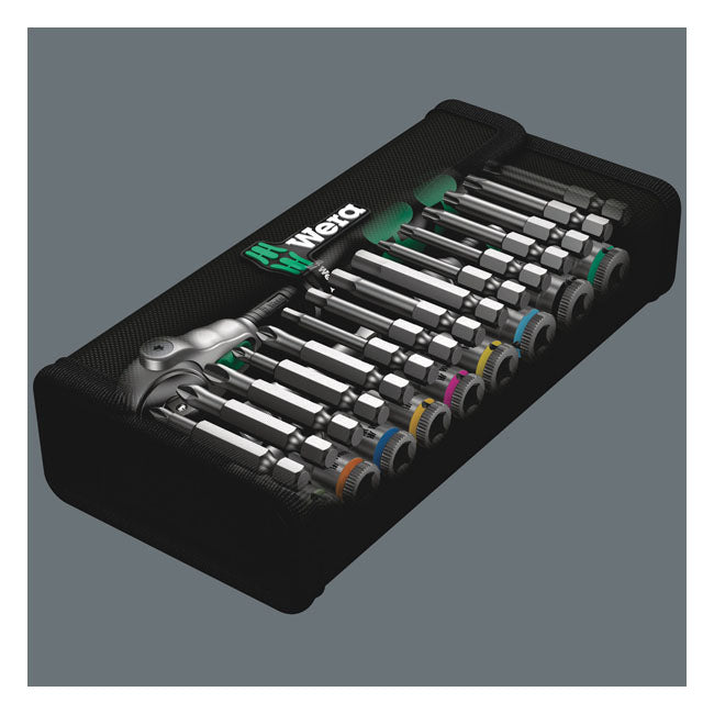 Wera Zyklop ratchet kit 28 pcs. 1/4" drive Metric sizes TOOLS SOCKET SET Wera
