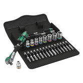Wera Zyklop ratchet kit 28 pcs. 1/4" drive US Sizes TOOLS SOCKET SET Wera