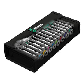 Wera Zyklop ratchet kit 28 pcs. 1/4" drive US Sizes TOOLS SOCKET SET Wera