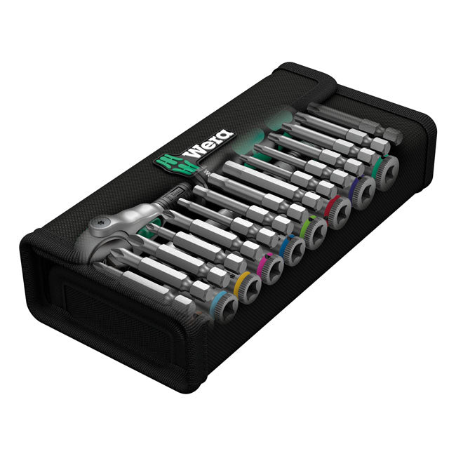 Wera Zyklop ratchet kit 28 pcs. 1/4" drive US Sizes TOOLS SOCKET SET Wera