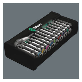 Wera Zyklop ratchet kit 28 pcs. 1/4" drive US Sizes TOOLS SOCKET SET Wera