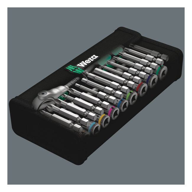 Wera Zyklop ratchet kit 28 pcs. 1/4" drive US Sizes TOOLS SOCKET SET Wera