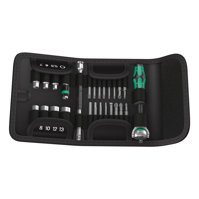 Wera Zyklop speed ratchet kit 26 pcs. 1/4" drive - Metric TOOLS SOCKET SET Wera