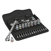 Wera Zyklop ratchet switch kit 28 pcs. 1/4" drive - US Sizes TOOLS SOCKETS Wera